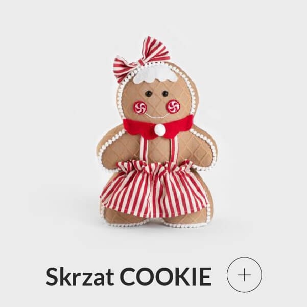 Skrzat świąteczny piernikowy ludzik