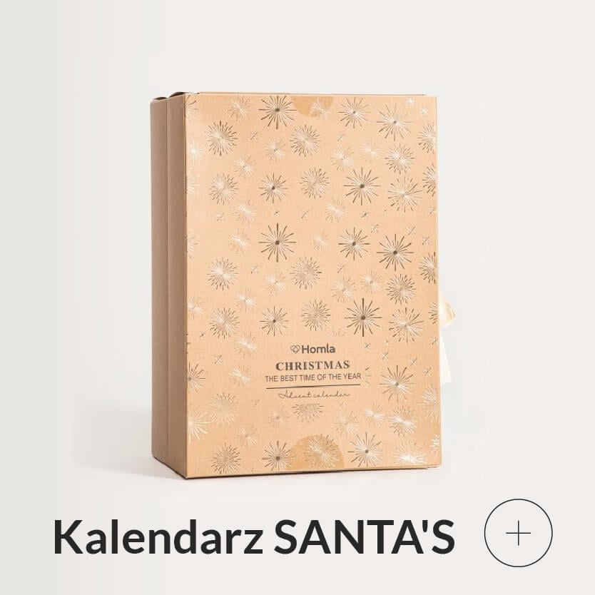 Kalendarz adwentowy zapachowy beżowy