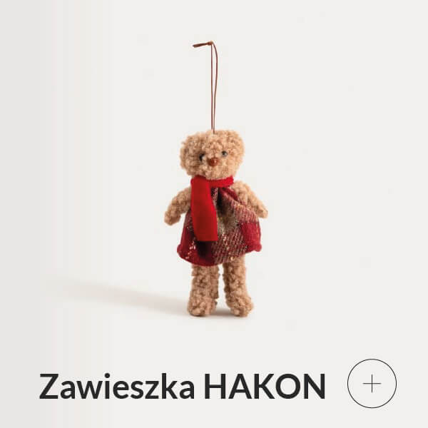 zawieszka na choinkę miś