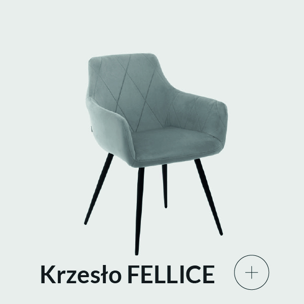 Krzesło welurowe szare pikowane