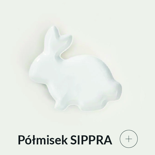 Półmisek wielkanocny zajączek