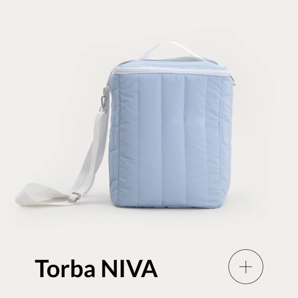 Torba termiczna niebieska