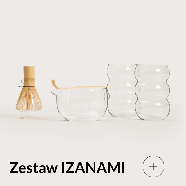 Zestaw do matchy szklany