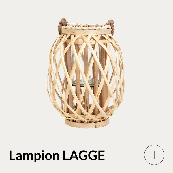 lampion pleciony naturalny