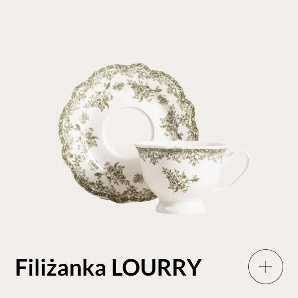 filiżanka ze spodkiem LOURRY
