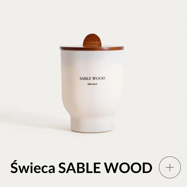 Świeca SABLE WOOD