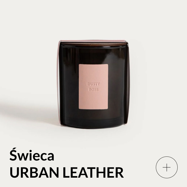 Świeca URBAN LEATHER