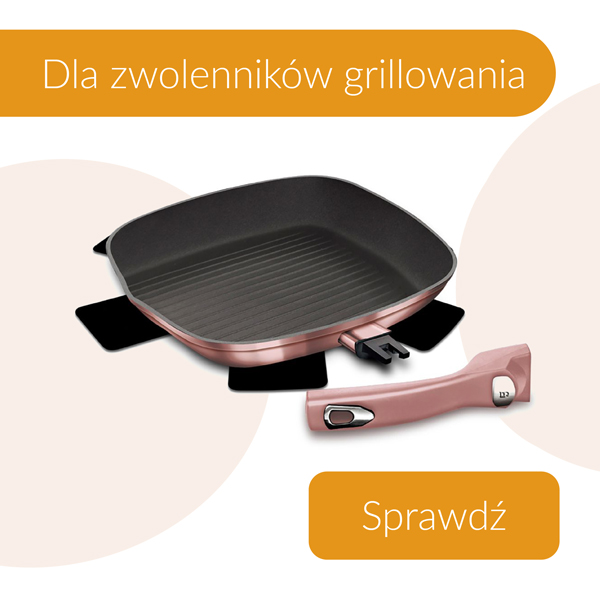 Patelnia z odpinaną rączką