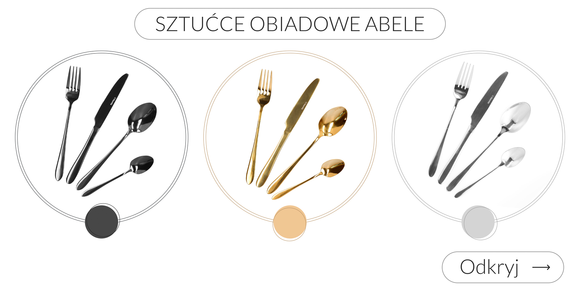 Srebrne sztućce