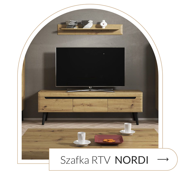 szafka rtv dąb artisan
