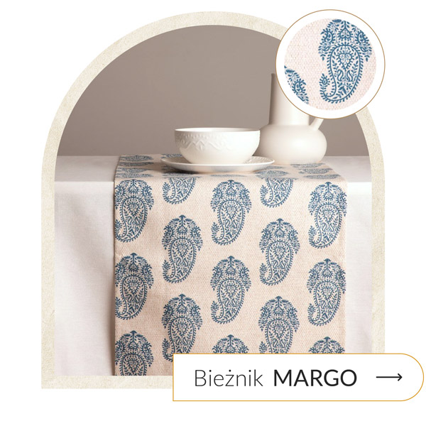 bieżnik w marokańskie wzory
