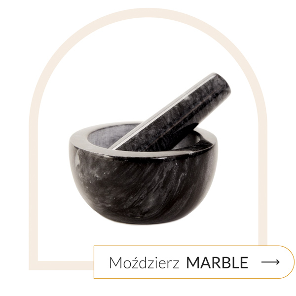 marmurowy moździerz