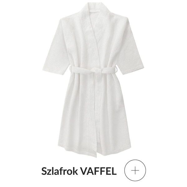 Szlafrok biały