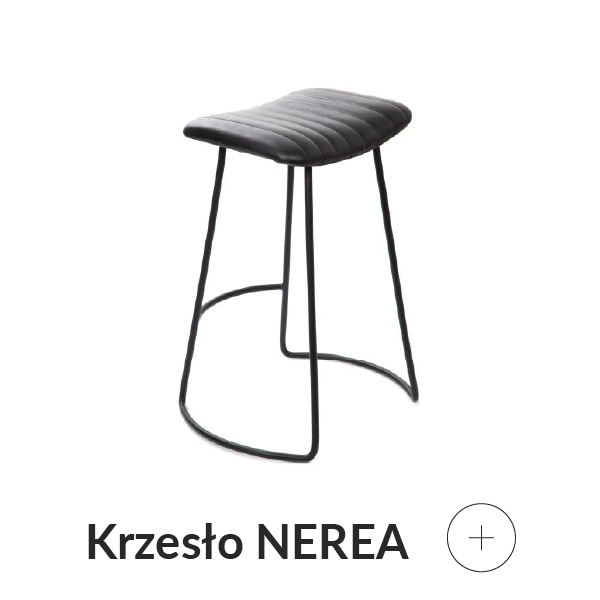 krzesło skórzane czarne