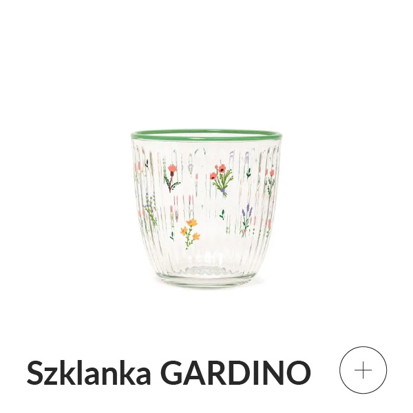 Szklanka w kwiaty