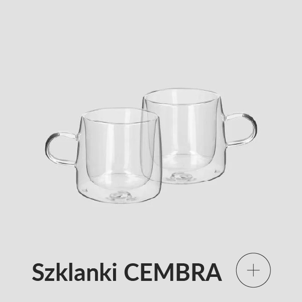Szklanki z podwójną ścianką