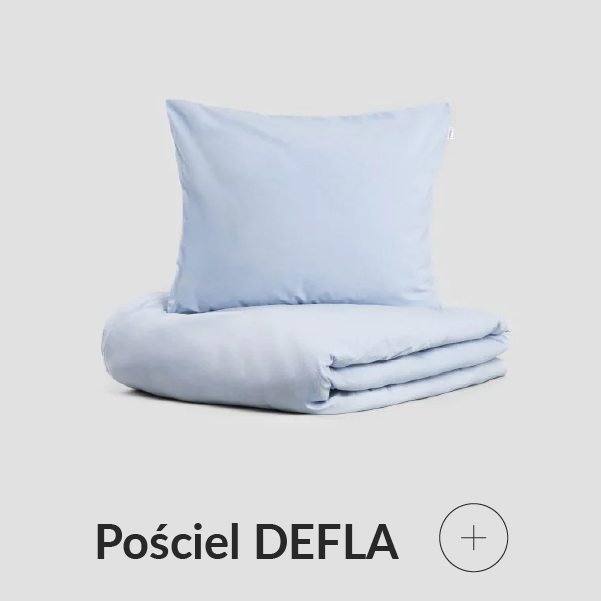 Pościel bawełniana błękitna