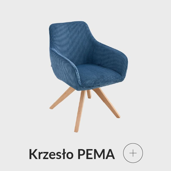 Krzesło obrotowe niebieskie