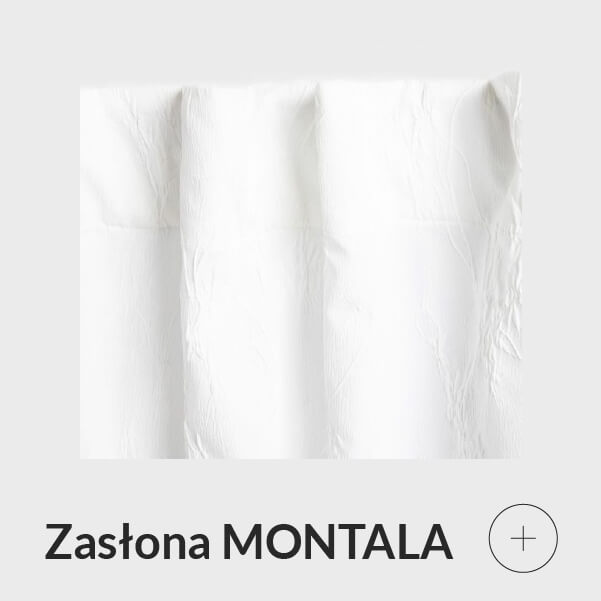Zasłona żakardowa biała