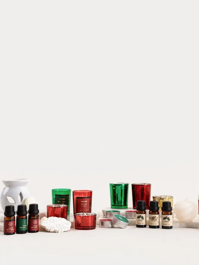 Kalendarz adwentowy SANTA'S SELECTIONS Tartan 24 szt.