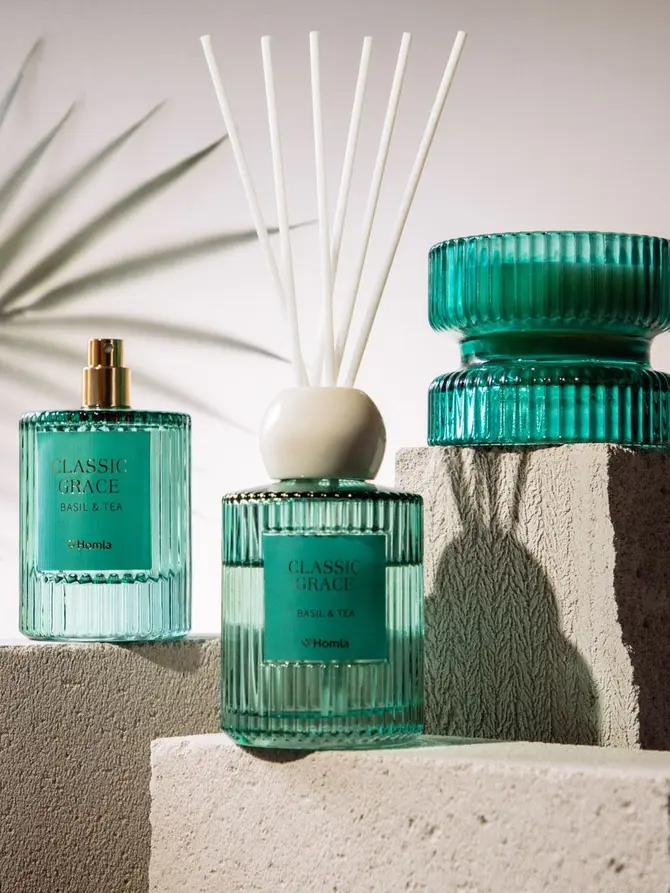 Perfumy do wnętrza CLASSIC GRACE Basil&Tea 100 ml