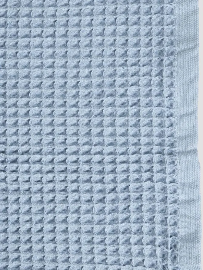 Ręcznik VAFFEL niebieski 50x90 cm