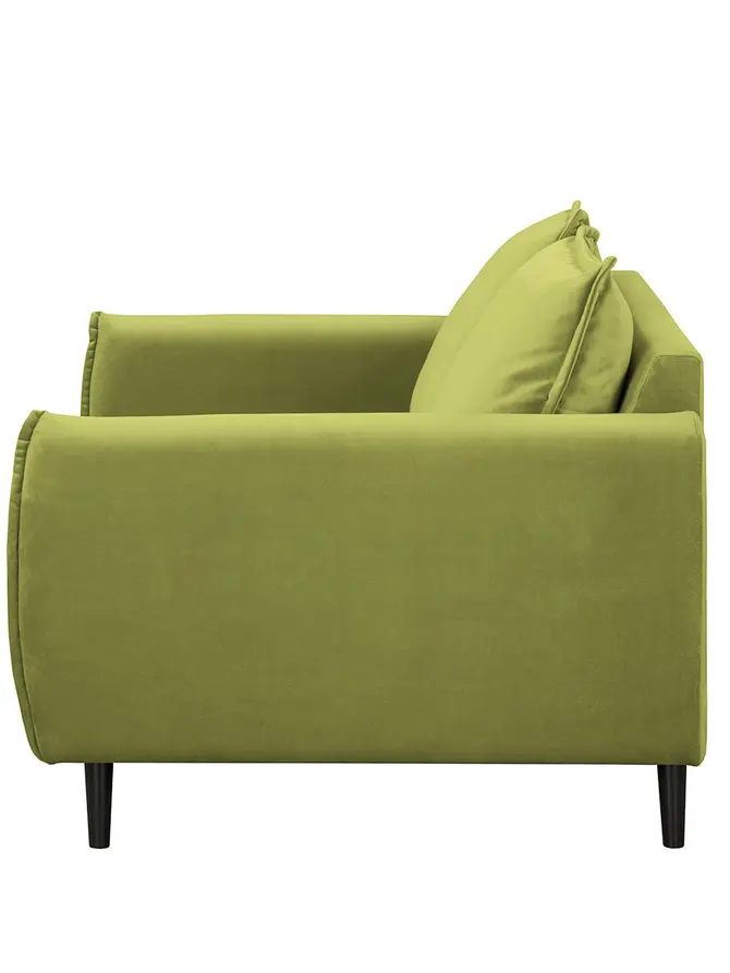 Sofa RUGG Sofa musztardowa 149x86x91 cm