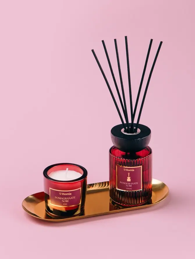 Zestaw zapachowy DESIRE Pomagranate Noir 100 ml + 65 g