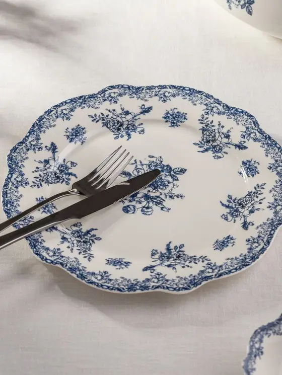 Talerz LOURRY obiadowy granatowy 27 cm
