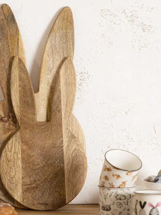 Deska RABBIT wielkanocna z uszami mała 24x42 cm