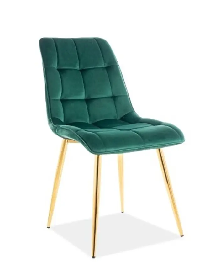Krzesło zielone CHIC! 47x41x87 cm ALL 283994
