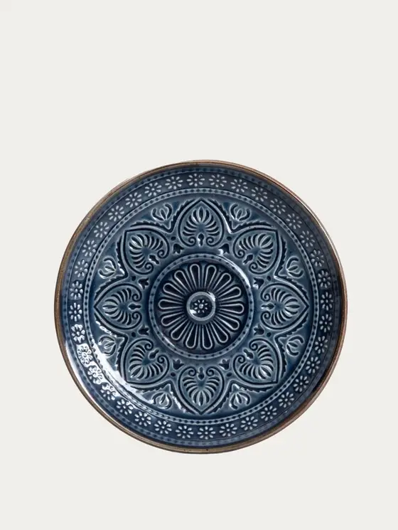 Talerz INDIE mały granatowy 15 cm