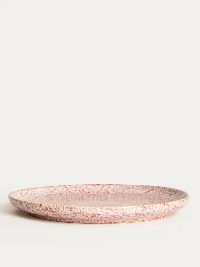 Talerz TARMA obiadowy czerwony 26 cm