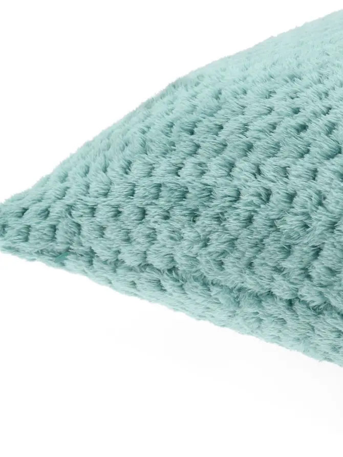 Poszewka NOAH ziarnka ryżu miętowa 45x45 cm