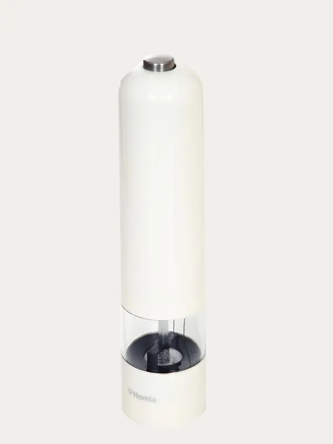 Młynek elektryczny MINAZ śmietankowy 23cm