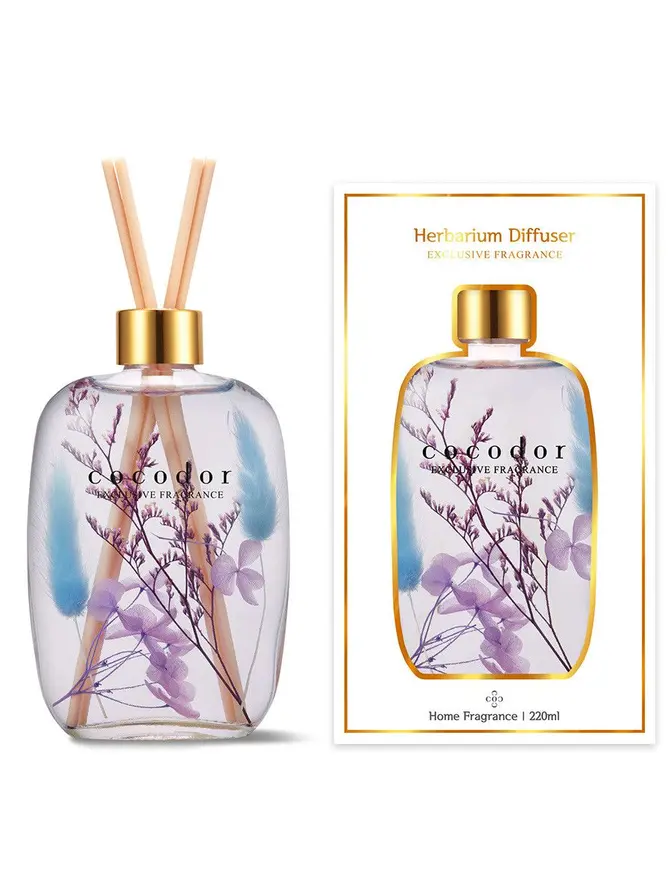 Dyfuzor WHITE MUSK zapachowy z patyczkami Herbarium 0,22 l