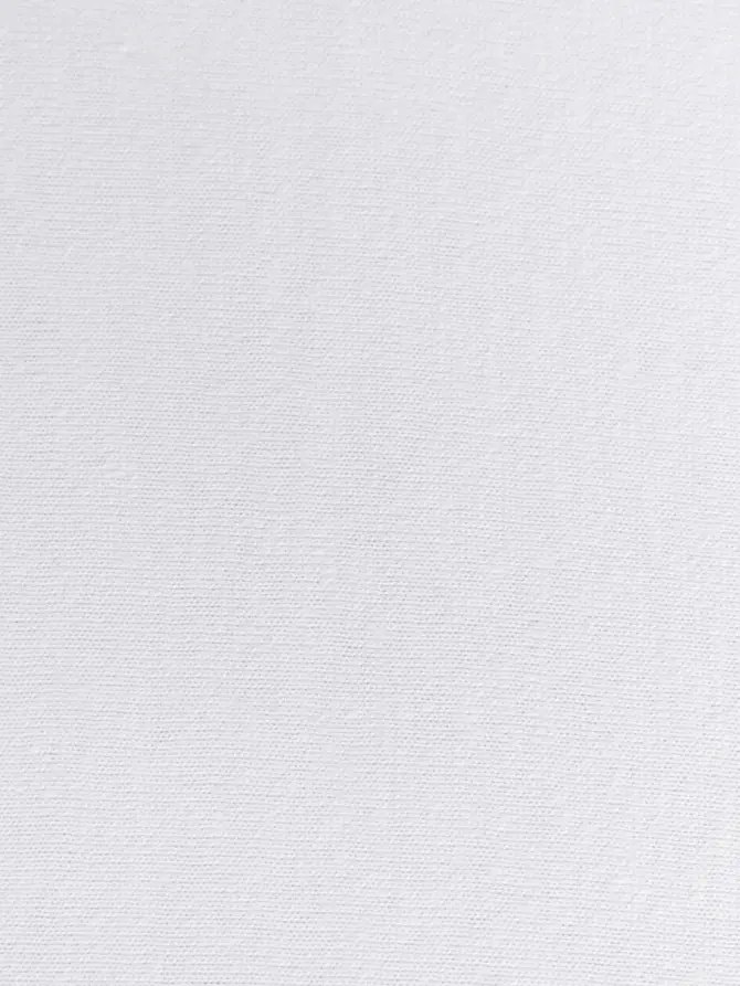 Prześcieradło PELLY jersey białe PREMIUM 140x200 cm