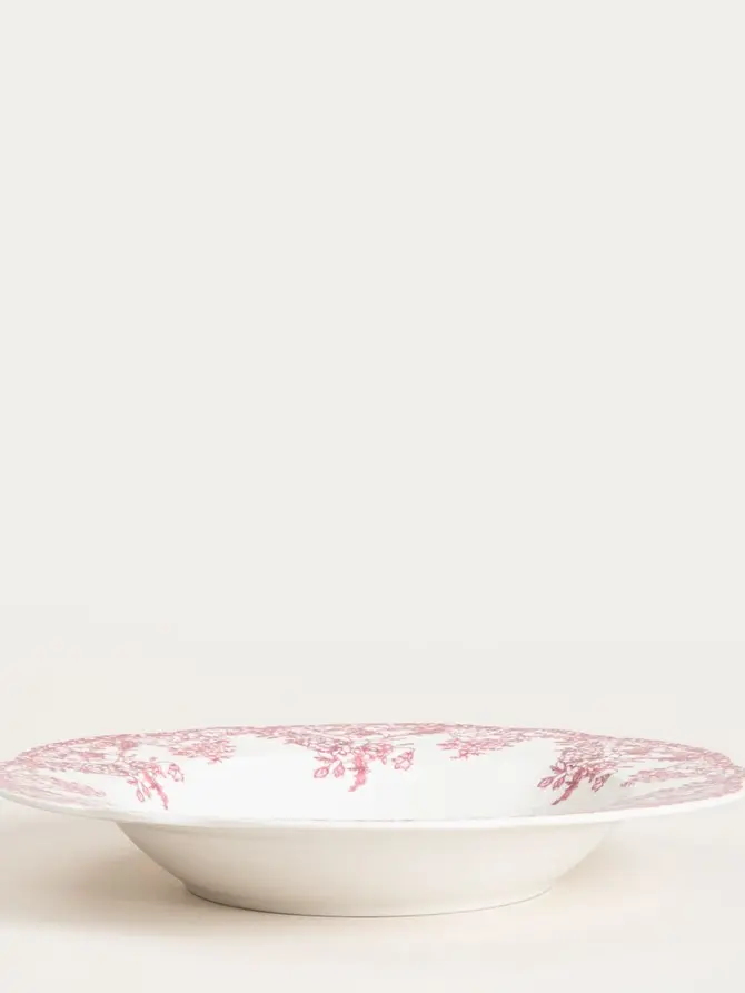 Talerz LOURRY głęboki czerwony 22 cm