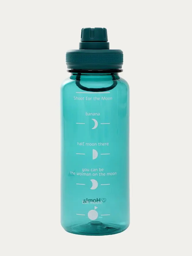 Butelka bidon LUNARE z miarką turkusowa 0,95 l