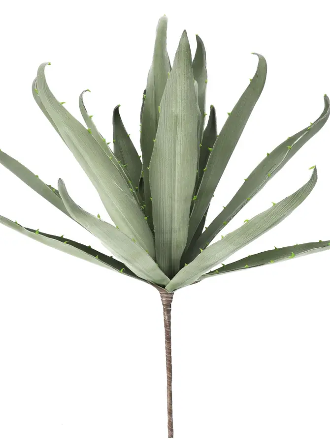 Kwiat sztuczny ALOE zielony 80 cm