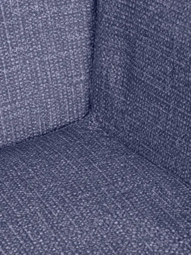 Fotel MOSS POP w tkaninie granatowy 70x55x95 cm