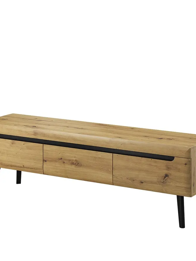 Szafka RTV NORDI dąb artisan 160x40x50 cm