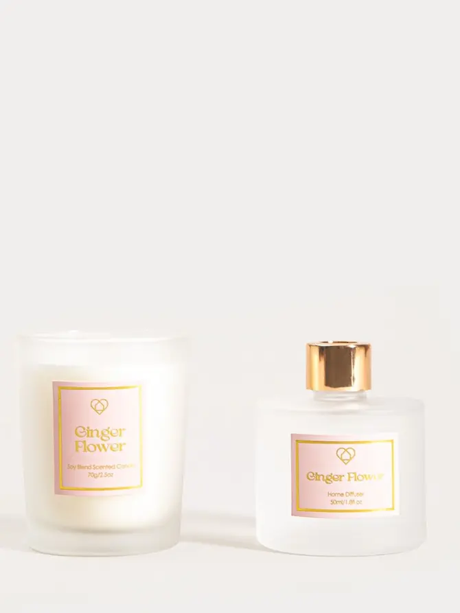 Zestaw zapachowy SPARKLING NOEL Ginger flower 50 ml + 70 g