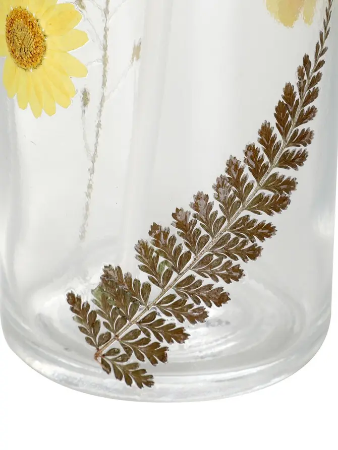 Dozownik ARALIA w kwiaty 6.5x6.5x18.5 cm