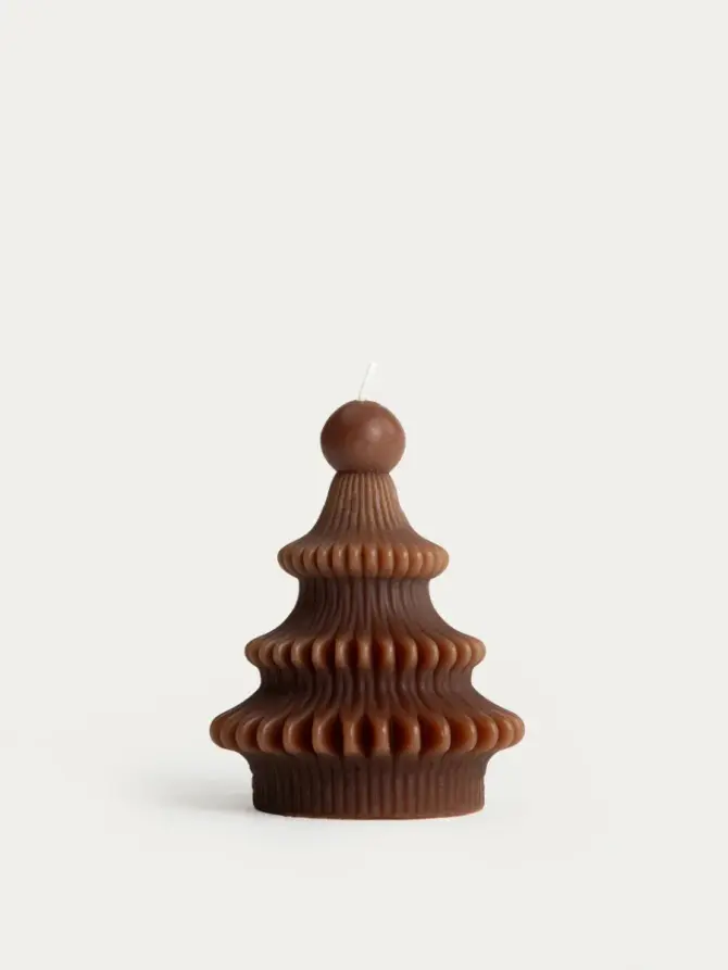 Świece dekoracyjne FESTIVE CHEER Toffee 2 szt.