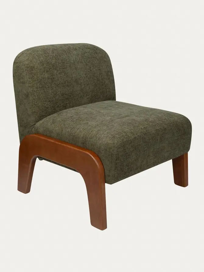 Fotel LUSENTO zielony 66x72x72 cm