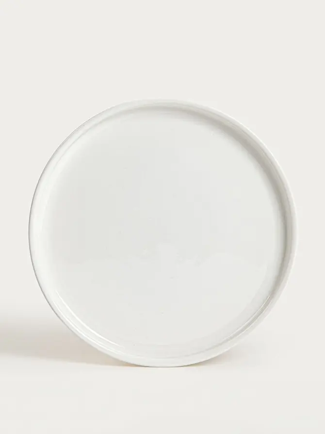 Talerz BERGO deserowy biały 20 cm
