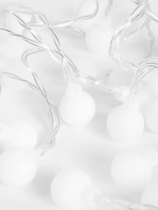 Lampki ELLIS dekoracyjne, światło: ciepła biel 40 LED, 4 m
