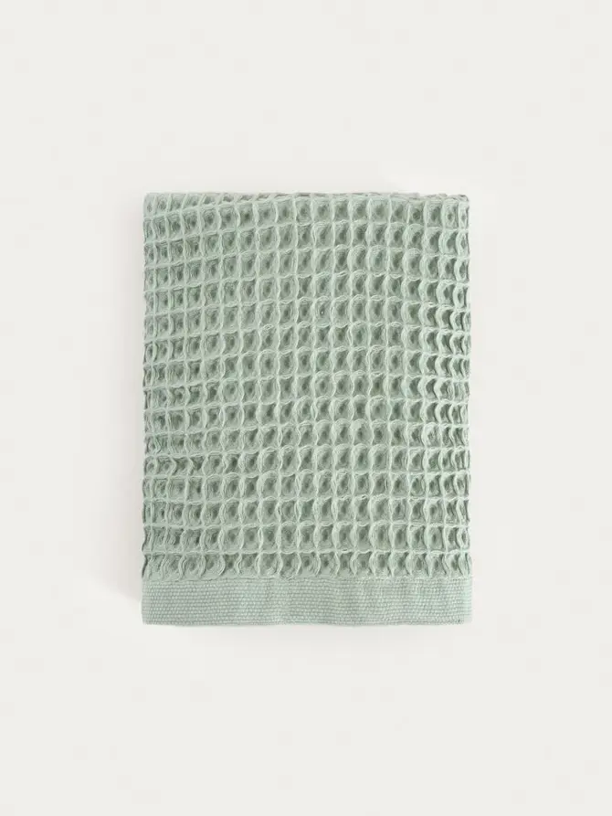 Ręcznik VAFFEL pistacjowy 50x90 cm