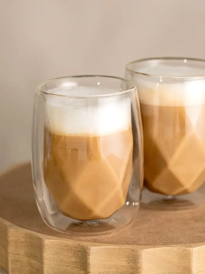 Zestaw szklanek CEMBRA MODERN z podwójną ścianką bez ucha, 2 szt. 0,28 l